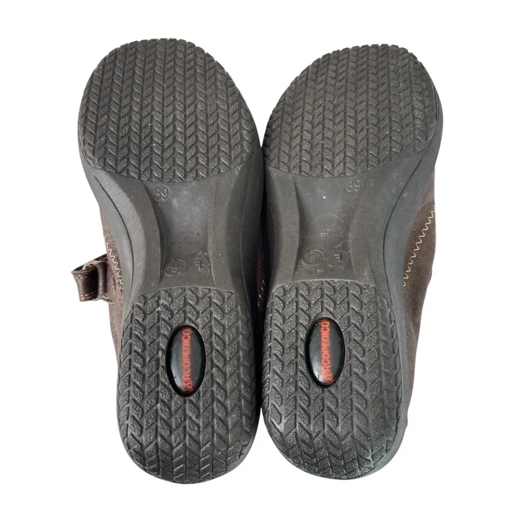 Arcopedico L18 Mary Jane Comfort Ballet Flat Womens Shoe Size 39 US 8.5 9 Brown